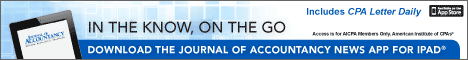 Download the Journal of Accountancy News App for iPad