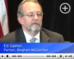 Ed Gainor, partner at Bingham McCutchen - gainorsummitcomplete