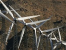 Wind turbines in Calif.