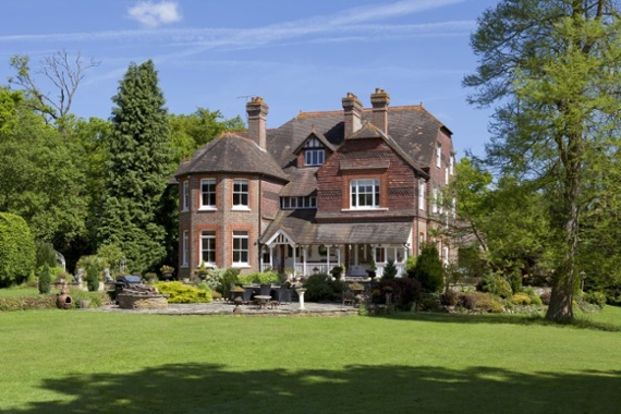 A grand entrance hall, acres of secluded garden, huge amounts of space — and easy access to London