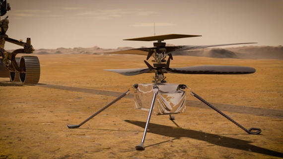 Mars helicopter Ingenuity soars on 35th Red Planet flight