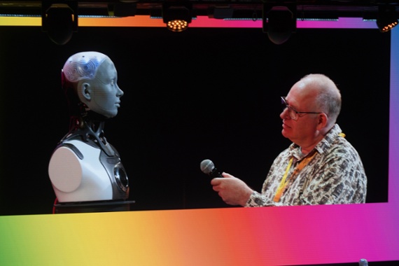 AI robot demonstrates possible role as caregiver, companion