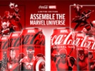 Coca-Cola helps bring Marvel characters to life