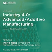 You're invited! Industry 4.0: Advanced/Additive Manufacturing