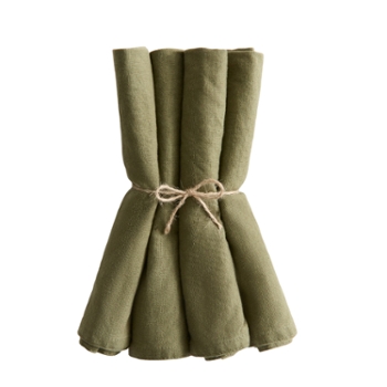 4-Pack Linen-Blend Napkins $24.99 $17.50 H&M