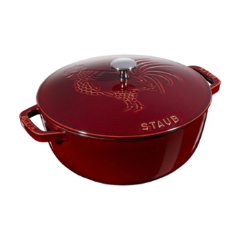 Staub Cast Iron 3.75-Quart Essential French Oven Rooster $514 $359.99 Wayfair