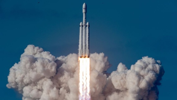 SpaceX's 1st Falcon Heavy rocket launched 5 years ago