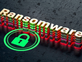 This vibrant three-dimensional illustration showcases the ransomware concept with a neon-colored circuit board on a black background. Perfect for marketing campaigns, tech presentations, or educational events, it inspires innovation, progress, and digital transformation in cybersecurity. Download now to elevate your modern business content!
