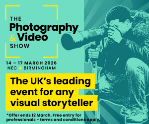 Get 20% off tickets to The Photography & Video Show with code TR26