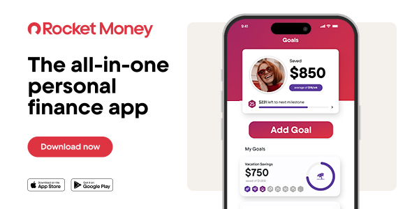 Rocket Money app on a cell phone