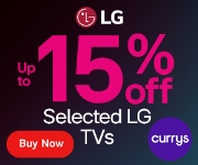 Up to 15% Off Selected LG TVs