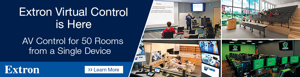 Extron Virtual Control is Here AV Control for 50 Rooms from a Single Device Extron 
