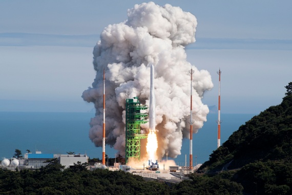 South Korea's homegrown Nuri rocket launches satellites into orbit for 1st time