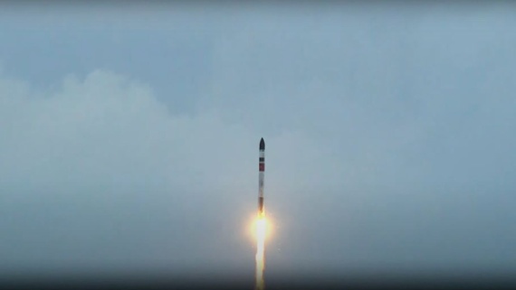Rocket Lab launches 4 private satellites, recovers booster