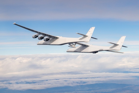 World's largest plane aces 2nd captive-carry test flight