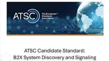 ATSC Announces B2X Candidate Standard