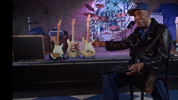 Buddy Guy says he and his pals would stash their wine in the back of his old Fender Bassman