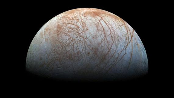 Europa's sinking ice may feed ocean molecules for life
