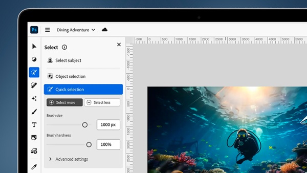 Photoshop arrives on the web &ndash; but it'll cost you