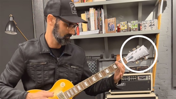 “Please tell me that’s the new Epiphone headstock in general”: The Epiphone Greeny Les Paul is nearly here – and guitarists are losing their minds over the headstock