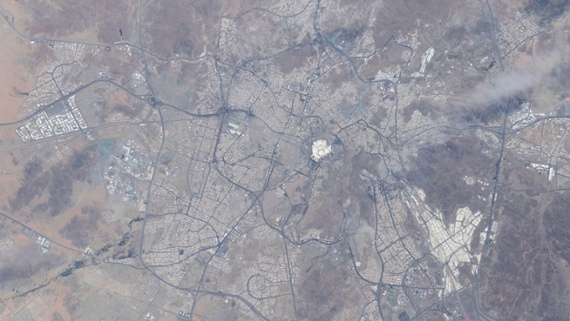 UAE astronaut spies Mecca from space station during Hajj