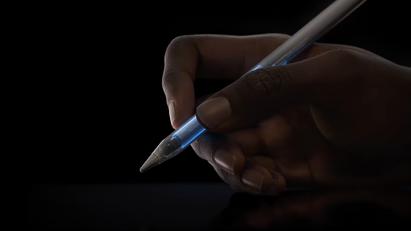 The new Apple Pencil Pro is squeezable and rollable