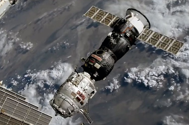 Russia discards Pirs docking port to clear way for new space station module
