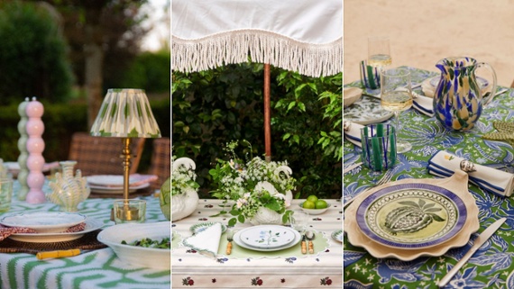 14 al fresco tablescaping ideas to create the perfect summer setup