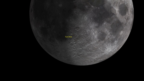 Wednesday, July 22: A straight wall on the moon