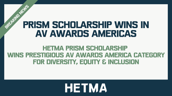 HETMA Wins Prestigious AV Awards America 2025 for Diversity, Equity & Inclusion &ndash; Breaking News