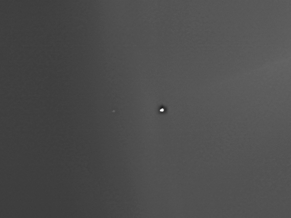 Mars probe sees Earth and moon in surprise photo