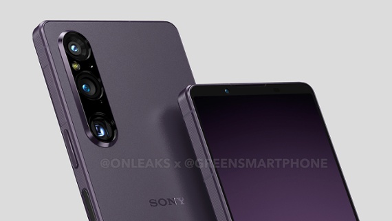 Sony Xperia 1 V gets shown off in unofficial renders