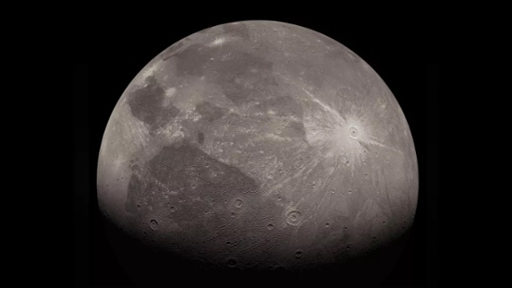 NASA flyby of Jupiter's big moon Ganymede reveals massive unknown craters