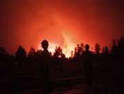 Dragon Bravo Fire at Grand Canyon National Park in July.