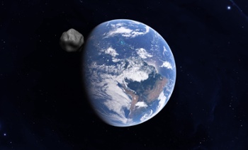Small asteroid's orbit is changed forever after super close Earth flyby