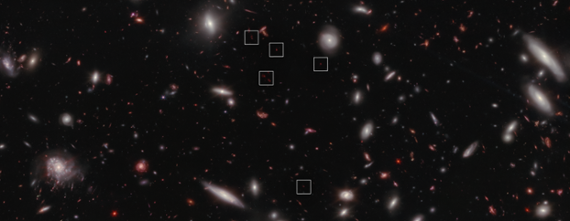 James Webb Space Telescope spots galactic protocluster