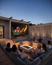 Screen Innovations Adds Outdoor Projection Screen