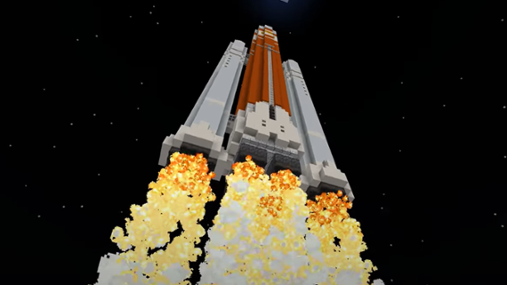 NASA and Minecraft want you to build and launch rockets