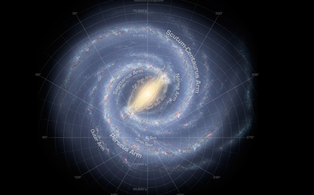 New Milky Way map reveals magnificent messiness