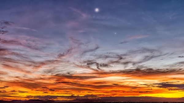 The moon and Venus will perform rare daytime disappearance