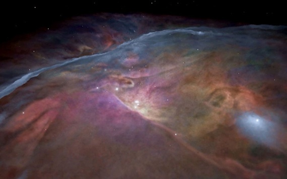 Orion Nebula's shell is leaking gas and dust from a newly discovered tear