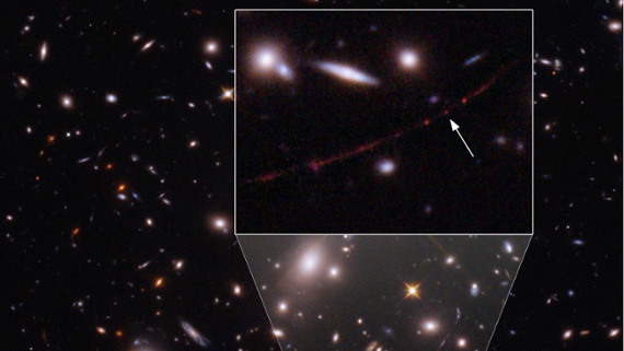 Hubble telescope spots most distant single star ever seen