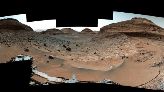 NASA's Mars rover Curiosity reaches intriguing salty site after treacherous journey