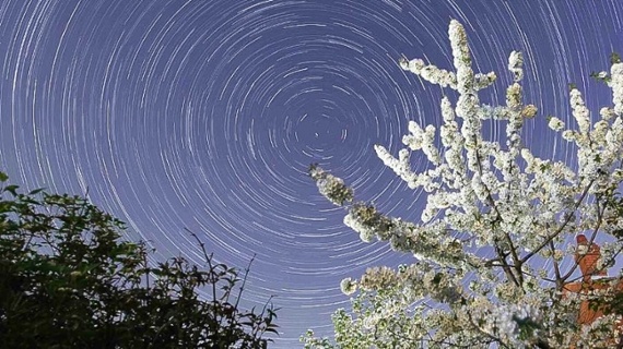 Astrophotography in your backyard #1: shooting star trails