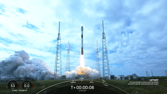 SpaceX launches 54 Starlink more satellites, lands rocket in 100th mission from Florida pad