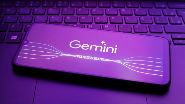 Gemini on a phone