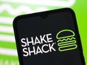 CANADA - 2025/05/01: In this photo illustration, the Shake Shack logo is seen displayed on a smartphone screen. (Photo Illustration by Thomas Fuller/SOPA Images/LightRocket via Getty Images)