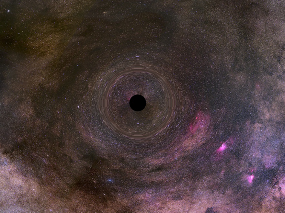 'Dark' rogue black hole in the Milky Way is the smallest yet