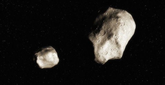 Strange twin asteroids, the youngest ever seen, likely broke apart just 300 years ago