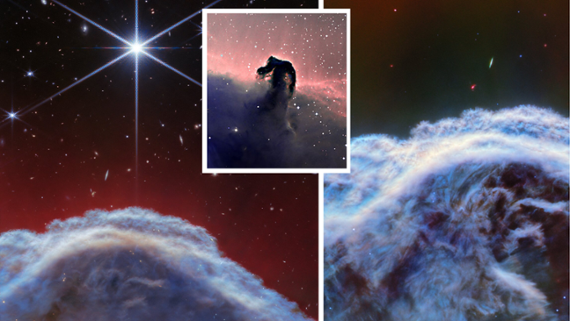 Horsehead Nebula rears its head in new JWST images